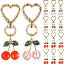 12Pcs Keychain Bag Purse Charms Handbags Keyrings Gifts for Women Party Favors Accessories