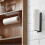 Self-Adhesive Wall Mount Paper Towel Holder for Kitchen, Bathroom Cabinet Organizer 5