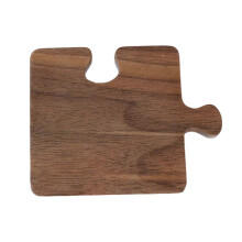 (C 2) Wooden Cookie Coaster – Heat Resistant Placemat for Coffee Mugs