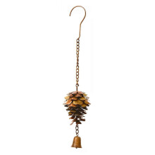 Pine Cone Wind Chime – Weather-Resistant Metal for Garden Patio Decor