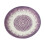 (Purple) Ceramic Garlic Grater – Embossed Vintage Mincer Plate for Kitchen 1