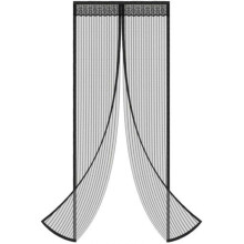 (95*220cm, Black) Magnetic Screen Door