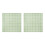 (Light Green) 2Pcs Retro Self Adhesive Tile Sticker – Waterproof – for Kitchen Bathroom Wall Backsplash 1