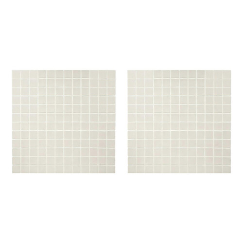 (Apricot) 2Pcs Retro Self Adhesive Tile Sticker – Waterproof – for Kitchen Bathroom Wall Backsplash