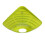 (Green) Sink Corner Storage Rack – Triangular Drainage Design – for Sponges & Brushes 1