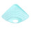 (Blue) Sink Corner Storage Rack – Triangular Drainage Design – for Sponges & Brushes 1