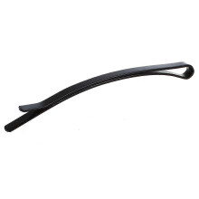 Women 65mm Black Metal Bobby Grips Pin Hair Clips 10 Pcs