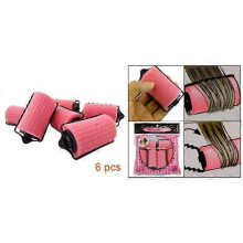 6 PCS Magic Hair Care Roller Style Sponge Curlers for Girl Ladies