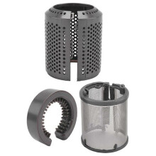 Hair Dryer Inner Filter + Outer Filter Cage for Hair Dryer HD01 HD03 HD08 Models, with Filter Cleaning Brush