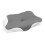 Memory Foam Nackenkissen ergonomisch Dunkelgrau 1