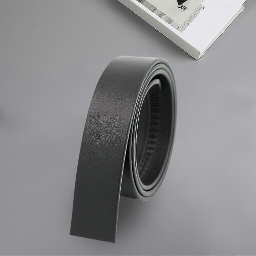 (China, Brown) Men S Leather Belt Strap 35mm Leather Belt Without Buckle Adjustable Replacement Belt 1