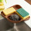 (Blue) Sink Corner Storage Rack – Triangular Drainage Design – for Sponges & Brushes 3