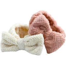 Spa Hair Band, Makeup Headband Women Knot Hair Bands Elastic Spa Facial Headband Face Wash Headbands for Yoga Sports Shower 2 Piecespink, beige.,2024