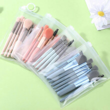 32 Macaron matte Plastic Handle Mini Makeup Brush Set Portable soft hair makeup brush beauty tool,2024 Ping