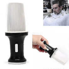 neck Brush, Professional Multiple Use Hairdressing Clean Neck Duster Soft Salon Hair Brush Barber PXCL