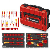 Einhell 24 Piece VDE Screwdriver Insulated Electricians Hand Tool Kit + E-Case