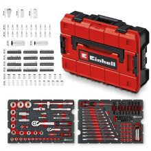 Einhell 201 PC Automotive Maintenance Kit Hand Tool Ratchet Socket Set Wrench +