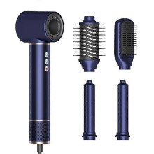 5-in-1 Negative Ion Hair Dryer Hair Dryer Brush Automatic Air Curling Iron EU Plug