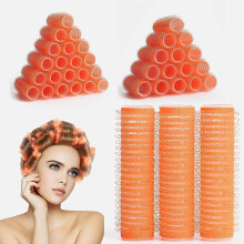 Small Size Hair Roller-Self Grip Hair Curler Mini Sized Hairdressing Tools, Salon Curly Style for Short Hair, Pack of 36 Small 0.6 Inch (Orange),2024