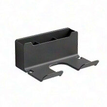 Wall-Mounted Hair Dryer Holder, Straightener Stand, Blow Dryer Organizer Box for Bathroom