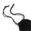 Black Drawstring Pouch for Hair Dryer Storage 15Pcs Flannel Multipurpose Bag 2