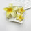 (Yellow) Egg Flower Hair Clips 3pcs Multi Functional Shark Clip 1
