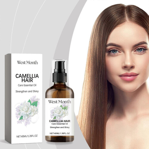 2pcs Camellia Hair Care Essential Oil 1