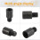 2pcs 5/8 Inch-11 to M14 Adapter Angle Grinder Thread Converter Adapter Shaft Connector for Diamond Core Drill Bits 7