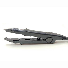 (A, Black 3) Professional Hair Extension Tool Fast Heating Hair Connecting Device for Hair Salon