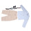 Jungen Anzug Langarm Hemd Blau 100cm Set 18