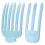(set blue) Wind Shaping Comb Hair Root Volumizer High Fluffy Styling Tool 1