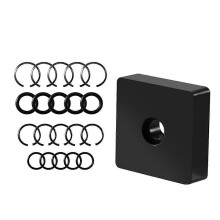 1/2inch and 3/8inch Impact Retaining Ring Clip with O-Ring for Milwaukee Electric or Pneumatic Impact Wrenches