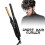 Mini Titanium Ceramic Flat Iron for Short Hair & Beard Styling Travel Size 1