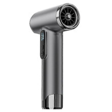 (Grey) Wireless Hair Dryer 15000mAh High Wind Power Ionic Hair Dryer Fast Drying for Dorms and Students