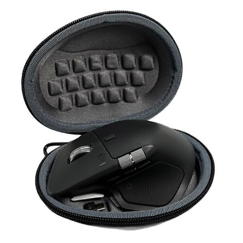 Compatible for Logitech MX Master 4 / Master 3S / Master 3 Wireless Mouse Travel Case Shockproof Mouse Storage Bag 1