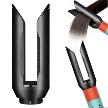 Attachment for Dyson Airwrap Hair Straightener HS01 HS05 HS08 Black Nozzle with Fast Styling AntiScald