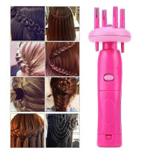 Hair Braider, Automatic Hair Braiding Tool, Electric Braider Hair Twist Tool, Pink!zz42