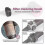 For Dyson Hair Dryer HD01/HD03/HD08 Replacement Inner & Outer Air Filter Set 2