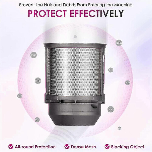 Inner Filter Replacement for Dyson Airwrap HS01 HS05 Models Curling Iron Cleaning Brush Attachment H 1