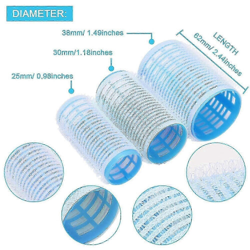 Professional Self-Grip Hair Rollers for Easy and Damage-Free Styling