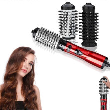 2025 3-in-1 Hot Air Styler And 360 Rotating Hair Dryer Dry Curl Hair Straighten Brush,50% Offer