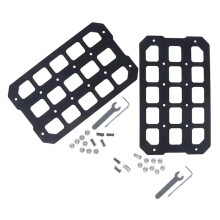 MOLLE Motorrad Heckbox Erweiterungsplatte Molle-System Montageschiene mit Montagematerial