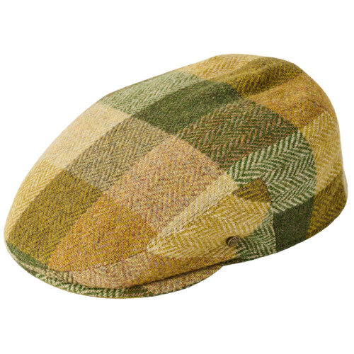 (Moss, L) Failsworth Stornoway Harris Tweed Flat Cap