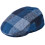(Blue, M) Failsworth Stornoway Harris Tweed Flat Cap 1
