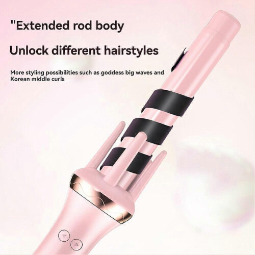Professional Rotary Curling Iron FullyAutomatic Curling Iron Damage-Free,Long-Lasting Styling Automatic Curling Iron(EU) 2