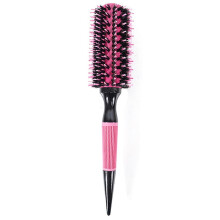 (Pink 14) Multi-Function Round Hair Brush - Heat-Resistant Aluminum Barrel for Root Volume, Curling, and Anti-Static Hair Styling