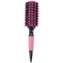(Pink 18) Multi-Function Round Hair Brush - Heat-Resistant Aluminum Barrel for Root Volume, Curling, and Anti-Static Hair Styling