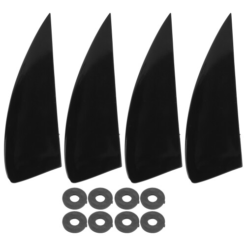 4er Set Surf Flossen für Longboard