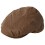 (Coffee, L) Failsworth Wax Flat Cap 1