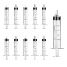 Medi+Express 5ml Luer Slip Tip Syringes Pack of 100 Sterile Individually Sealed Medicine Syringe 5ml